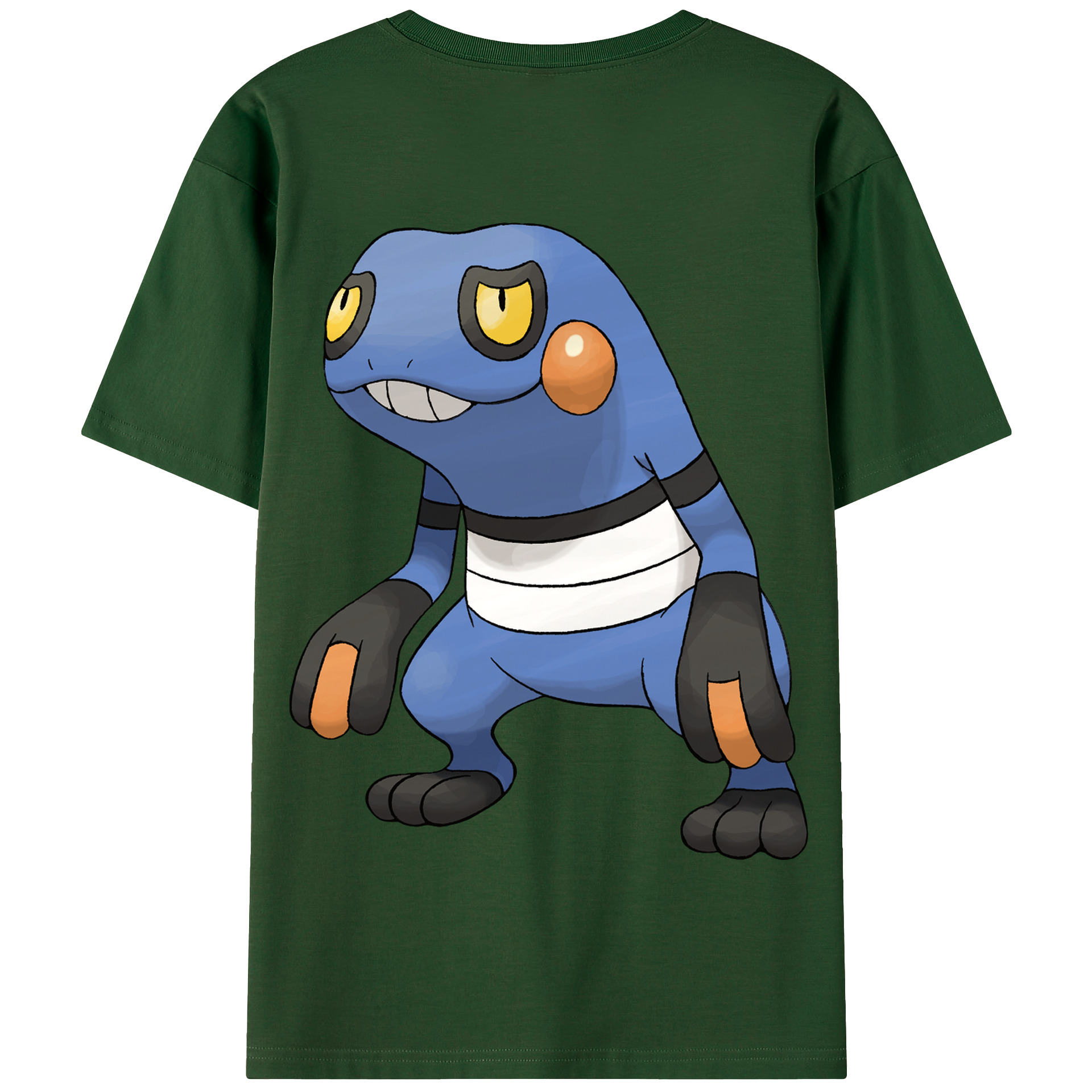 （画像用） ポケットモンスター Pokémon 綿100％半袖Tシャツ（背面プリント）